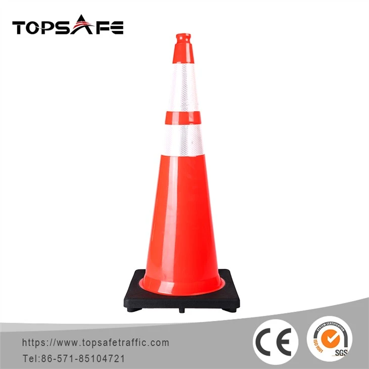 36 tommers pvc oransje trafikkkjegler